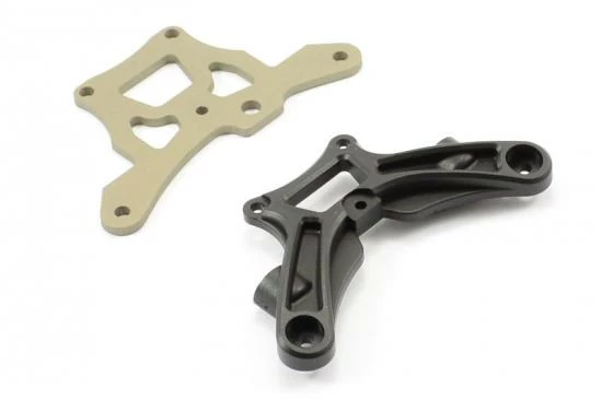 Hobao Vs Front Alum Top Plate + Holder 2 Hobao Vs Front Alum Top Plate + Holder - Image 2