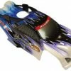 Hobao Hyper ST Pre-Printed Bodyshell Blue/Black W/Roll Bars