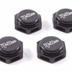 Hobao Wheel Hex Hubs (4) Black