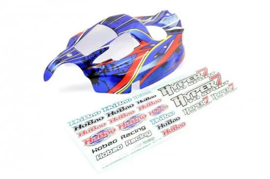 Hobao Hyper 7 Tq Sport New Printed Body (Blue) 1 Hobao Hyper 7 Tq Sport New Printed Body (Blue)