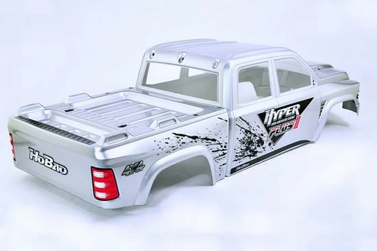 Hobao Hyper MT Plus II Printed Body Shell - Silver White 5 Hobao Hyper MT Plus II Printed Body Shell - Silver White - Image 5