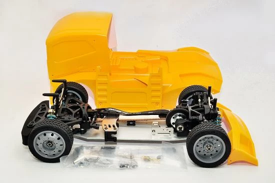 Hobao Hyper EPX 1:10 Cab Truck - Yellow 3 Hobao Hyper EPX 1:10 Cab Truck - Yellow - Image 3