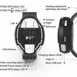 Hobao Hubsan Gps Controller Watch 6 Hobao Hubsan Gps Controller Watch -Hobao Online Store HT006 2